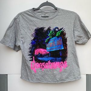 Goosebumps Crop Top Tee